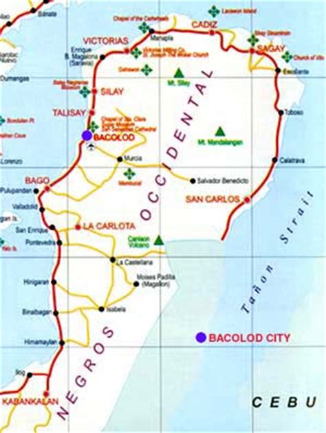 map of bacolod city philippines